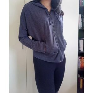 cropped hoodie